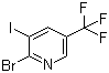2-bromo-3-iodo-5-(trifluoromethyl)pyridine cas no. 1214323-90-6 97%